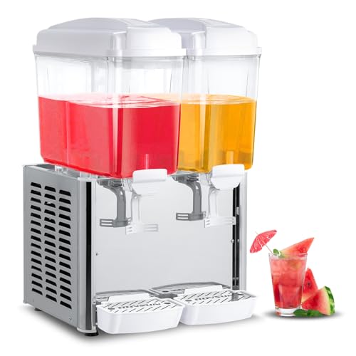 ROVSUN 4.8Gal x 2 Commercial Juice Dispenser