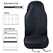 AULLY Park Universal Waterproof Car Seat Cover Protector,Workout Seat Covers for Cars (Black)