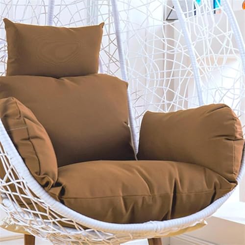 Image of Egg Chair Cushion Replacement Cover, Hanging Hammock Cushion Covers with Zipper (no Padding)(D)