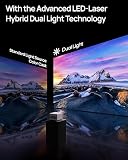 XGIMI Horizon Ultra 4K Beamer Heimkino mit Dolby Vision, Dual Light Heimkinoprojektor, ISA 3.0, 2300 ISO Lumen, Android TV 11.0, 2 * 12 W Harman Kardon Lautsprecher, Optischer Zoom - 3