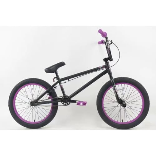 DazzixBMX ���]�� 10��Ƒ�l�̂��߂�20�C���`BMX�o�C�N�A���S�҃��x������㋉���C�_�[�A���Y�f�|�t���[���A3�X�e�[�W8�L�[�N�����NBMX�X�y�V�����N�����N�Z�b�gX 9T BMX�M�A���S�҃W���j�A���� ���w�����w����l�p �X�� (�u���b�N)