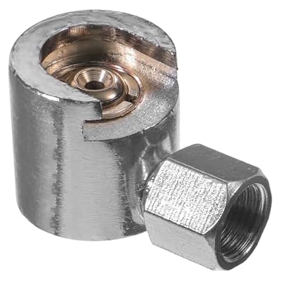 iplusmile Button Head Grease Fitting Adapter Replacement Metal Grease Coupler for Hydraulic Gun with Secure Connection