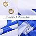 AhfuLife Israel Flags 3 x 5 Ft, Large Israel Flags for Outside - Double Side with Brass Eyelets for Israeli Party Decorations Indoor Outdoor