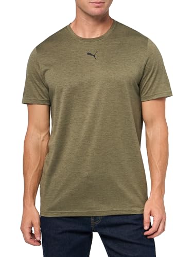 PUMA Men's Train All Day Essentials Small Cat T-Shirt