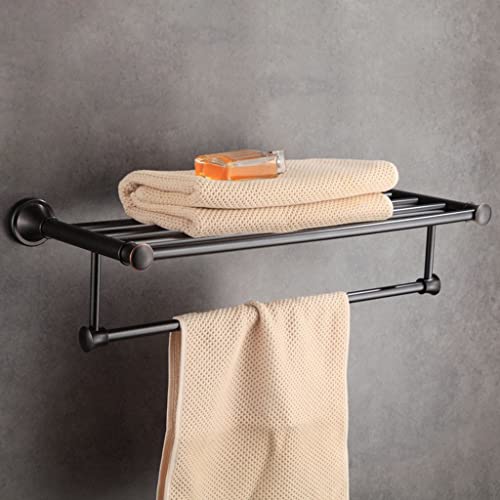 Porte-serviettes de bain minimaliste noir pour spa maison
