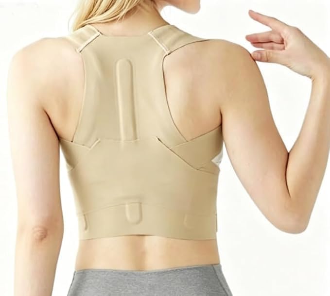 - Best Posture Corrector for Women Upper Back Brace for Women Invisible posture corrector belt back Brace Back corrector for women (M M)
