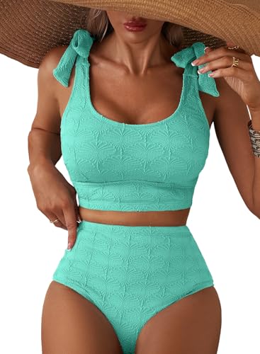 Herseas Women High Waisted Bikini Sets Seashell...