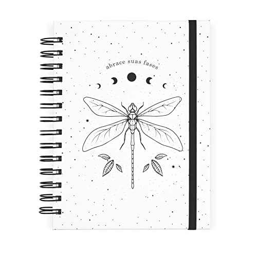 Sketchbook Capa Dura para Desenho e Aquarela Folhas de 240g - Libélula