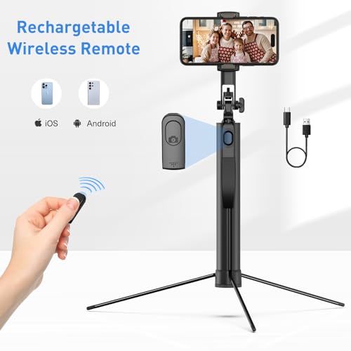 Liphisy SST01 72-Inch Metal Tripod And Selfie Stick For Cell Phone And Camera thumb #6