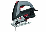 Almacén para llave integrado Skil 4381AA - Sierra de calar pendular con variador de velocidad (500 W, conexión para aspirador, soplador)