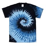 [カラートーン] The 5.3オンス タイダイ 後染め USA カジュアル 半袖Tシャツ td1000 ブルーオーシャン YM(150) サイズ
