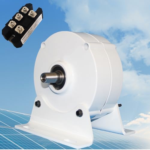 100W 12V/24V Permanent Magnet Generator, 3 Phase Gearless