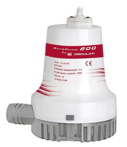 Saarwebstore Europump II 800 12 V 3060 l/St. Pompa...