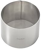 aro de inox para bolo Garantía : 2 años IBILI 716108 - Aro INOX 8X6 Cms.