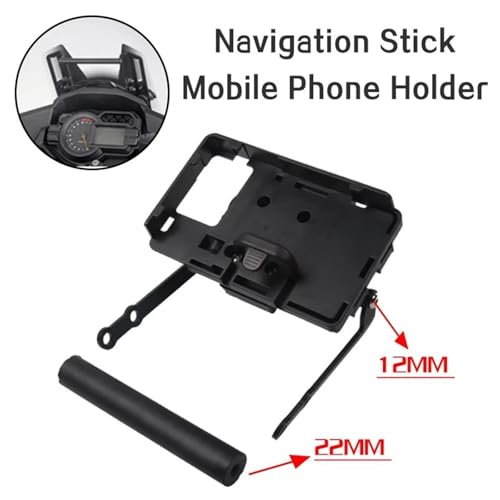 Support navigation GPS moto 12mm 22mm pour Versys 1000