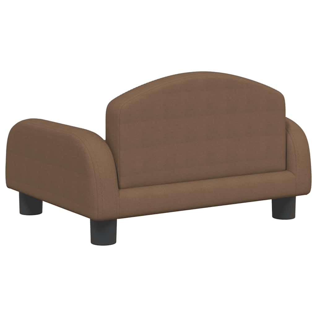 Canapé pour Chien Tomostar 50x40x30 cm Tissu Marron
