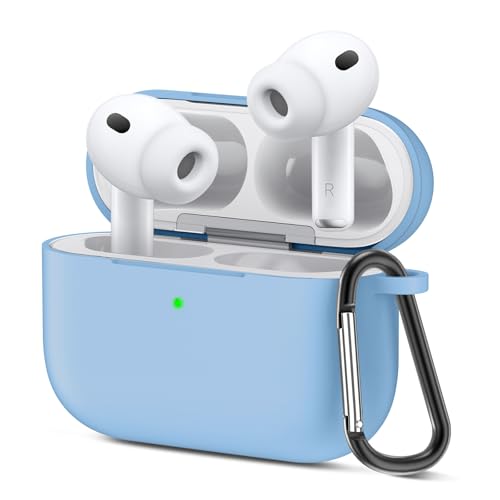 Seefox Airpods pro 3 �P�[�X �y2025�N�����zAirpods pro ��O���� �P�[�X �V���R���f�� LED�� �����[�d�\ �G�A�[�|�b�Y �v�� 3 �J�o�[ �y�� �S�ʕی� �ϏՌ� �h�o �L�Y�h�~ �J���r�i�t�� Airpods pr