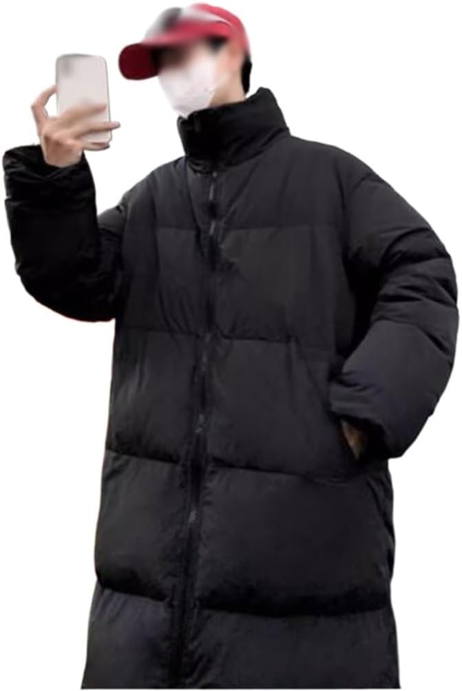 VIDI Korean Version Of Lovers Coat Men's Winter Thick Warm Brand In The Long Down Jacket