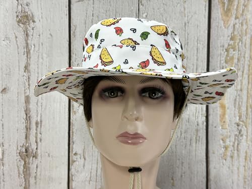 Image of Wide Brim Bucket Hat for Women Girl Men Boy