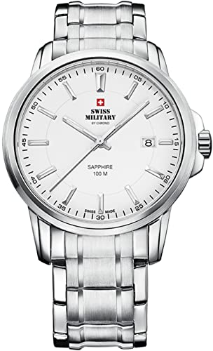 Montre Swiss Military Homme SM34039.02 montre quartz acier inoxydable