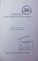 Probability and Statistical Inference 0677025300 Book Cover