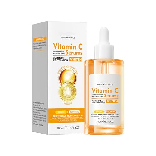 Suero de Vitamina C para Rostro Boxiatil - Sérum Antimanchas con 30% Vitamina C y Ácido Hialurónico para una Piel Luminosa y Libre de Imperfecciones - Niacinamid -Whitening -Serum