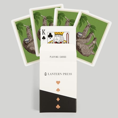 Baraja Tres Dedos de Perezoso, 52 Naipes Poker miniatura 6