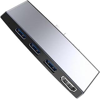 Artibetter Laptop Docking Station Docking Station USB Adaptor Laptop Docking Stations USB Hub Computer Accessories Portable Data Hub