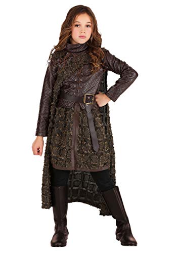 Disfraz Completo de Guerrera Medieval Invierno para Niñas