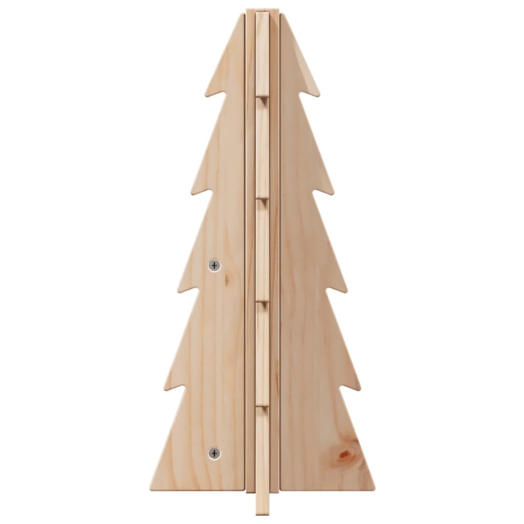 Choinka 49 cm lite drewno sosnowe rustykalna dekoracja bożonarodzeniowa
