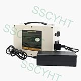 24v 20ah,SSCYHT Akumulator litowy 12V 24V 48V zamienny 12AH 15AH 20AH 30AH 40AH przenośny akumulator litowo-jonowy z ładowarką i systemem BMS do pomp wodnych i prac ogrodowych