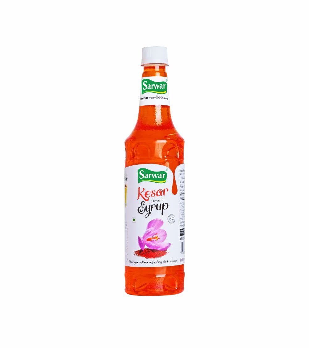 Sarwar Kesar Syrup 750 ML Bottle Suitable for Cocktails, Mocktail, Drinks, Juices, Beverages,Milk Shake and Ice Cream Making (B0B39C7J7Z) Amazon Price History, Amazon Price Tracker