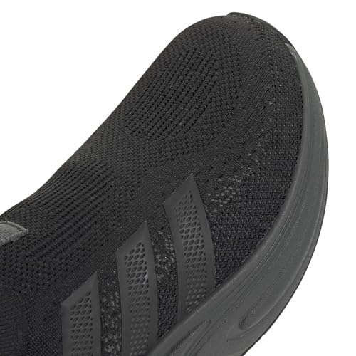 Adidas Men's Cloudfoam Cuxxion Slip On Shoes, Core Black/Carbon/Grey Six, 9 Uk - 5