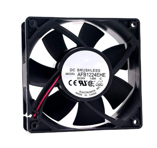 Ventola di raffreddamento inverter AFB1224EHE 24V 1.05A 2 fili 2 pin 12 cm 120 x 38 mm