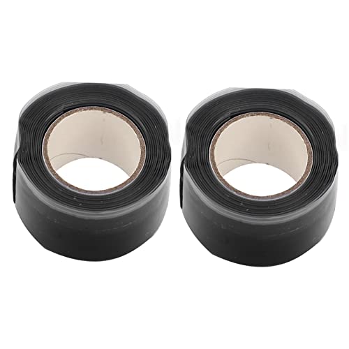 Fita Adesiva Fixa de Silicone Grip Tape de Silicone Dupla Face (Preto)