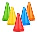 IROCH 25 PCS Soccer Cones Disc Cone Sets for Training, Field Cone Markers Football, Kids, Sports