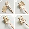 Natural Loofah Sponge with Handle, 5-Piece Replaceable Eco Sponges for Cleaning, Non-Scratch Scrubber for Dishwashing Cookware Pans, Kitchen Eco-Friendly Tools (10) #4