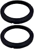 Silicone Group Head Seal Gasket 73x56x10mm for Bezzera Espresso Machines, Black Replacement Part for Consistent Brewing Pressure