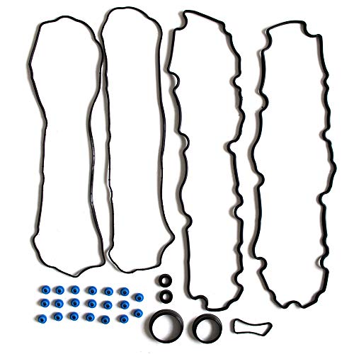 SCITOO valve c over Gasket Replacement for 2008-2010 for Ford F-250 Super Duty 6.4L 2008-2010 for Ford F-350 Super Duty 6.4L Engine Gasket Kit