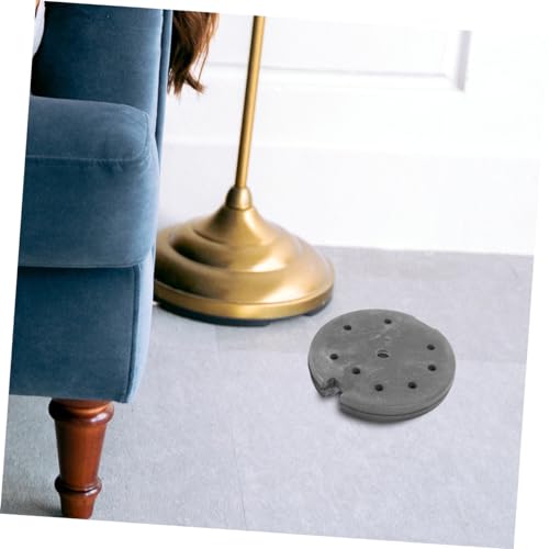Accesorio de chasis para lámpara con base redonda estable y soporte de pie resistente 2