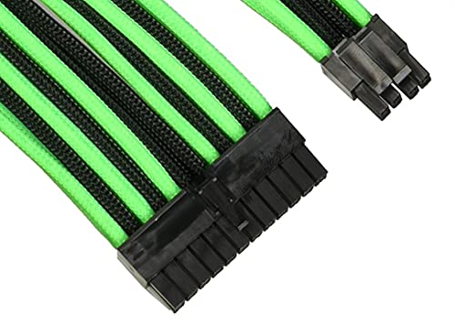 Thermaltake câble d'alimentation extension boîtier PC rallonge management bleu noir Ac-035-cn1nan-a1 - 3