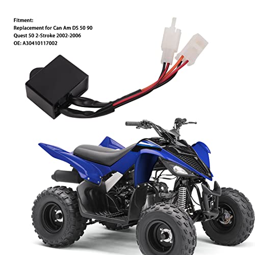 Aramox Caixa de módulo CDI de substituição de unidade ATV CDI para Can Am DS 50 90 Quest 50 2 tempos