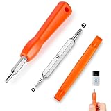 Video Doorbell Screwdriver, Double-Ended T6 T15 Screw Driver Tool for Camera Video Doorbell Replacement, Battery Change, Wifi Password Reset