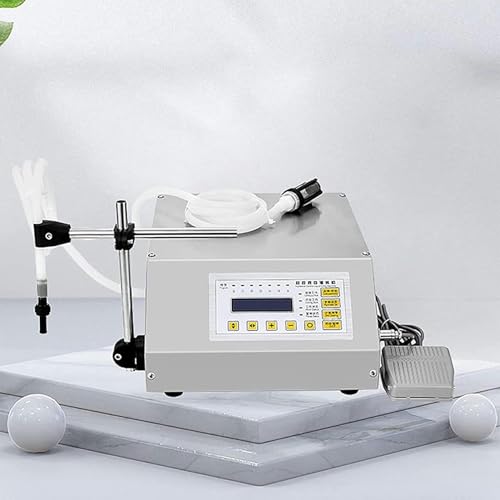 Llenadora automática de líquidos de 10 ml a 3000 ml con pantalla digital 7