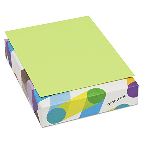 Brite-Hue Color Copy/Laser/Inkjet Paper, Ultra Lime, 24lb, Letter, 500 Sheets