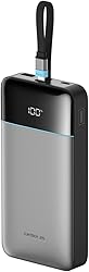 CUKTECH 100W Power Bank 25,000mAh, Dual-Way Fast Charging…