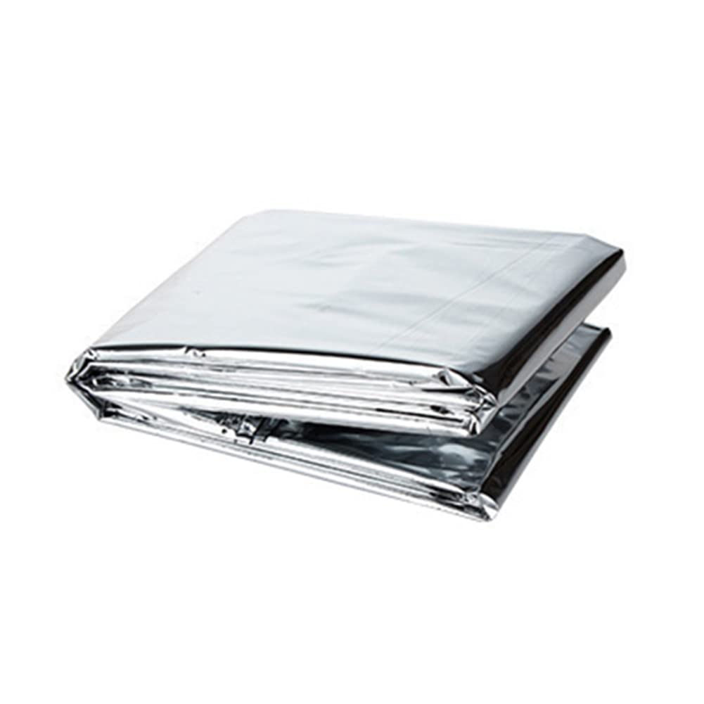 Mart Cobra 100 Coperte Di Emergenza In Mylar | Termiche, Riflettenti, Impermeabili, Multiuso Per Campeggio, Sopravvivenza, Pronto Soccorso | 208 X 132 Cm