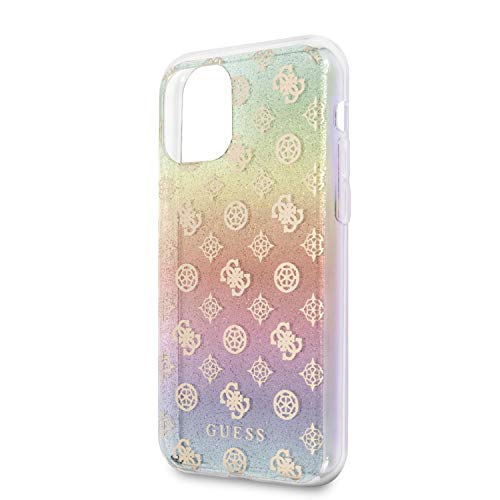 Guess Iridescent GUHCN58PEOML Collection Peony Coque pour iPhone 11 Pro Multicolore