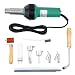 Produktbild MuGuang 1600W Kunststoff Schweißpistole Plastic Hot Air Welder welding Gun mit Speed Düsen Roller PE PVC Plastic Rod