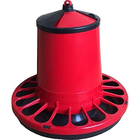 Comedero de Plástico Colgante para Aves - Capacidad 8kg Cover